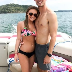 Xhilaration floral bikini top